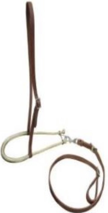 <tc>Tie-Down & Noseband | Leather & Rope</tc>