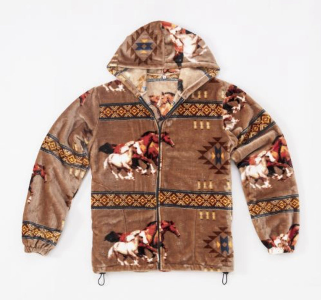 <tc>Aztec Horses Jacket</tc>