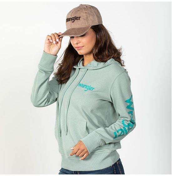 Wrangler | Hoodie | Punchy Teal