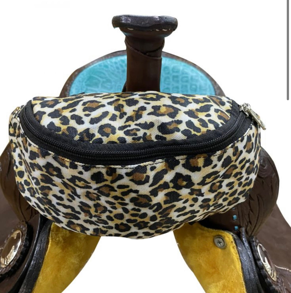 Sacoche de Pommeau | Léopard