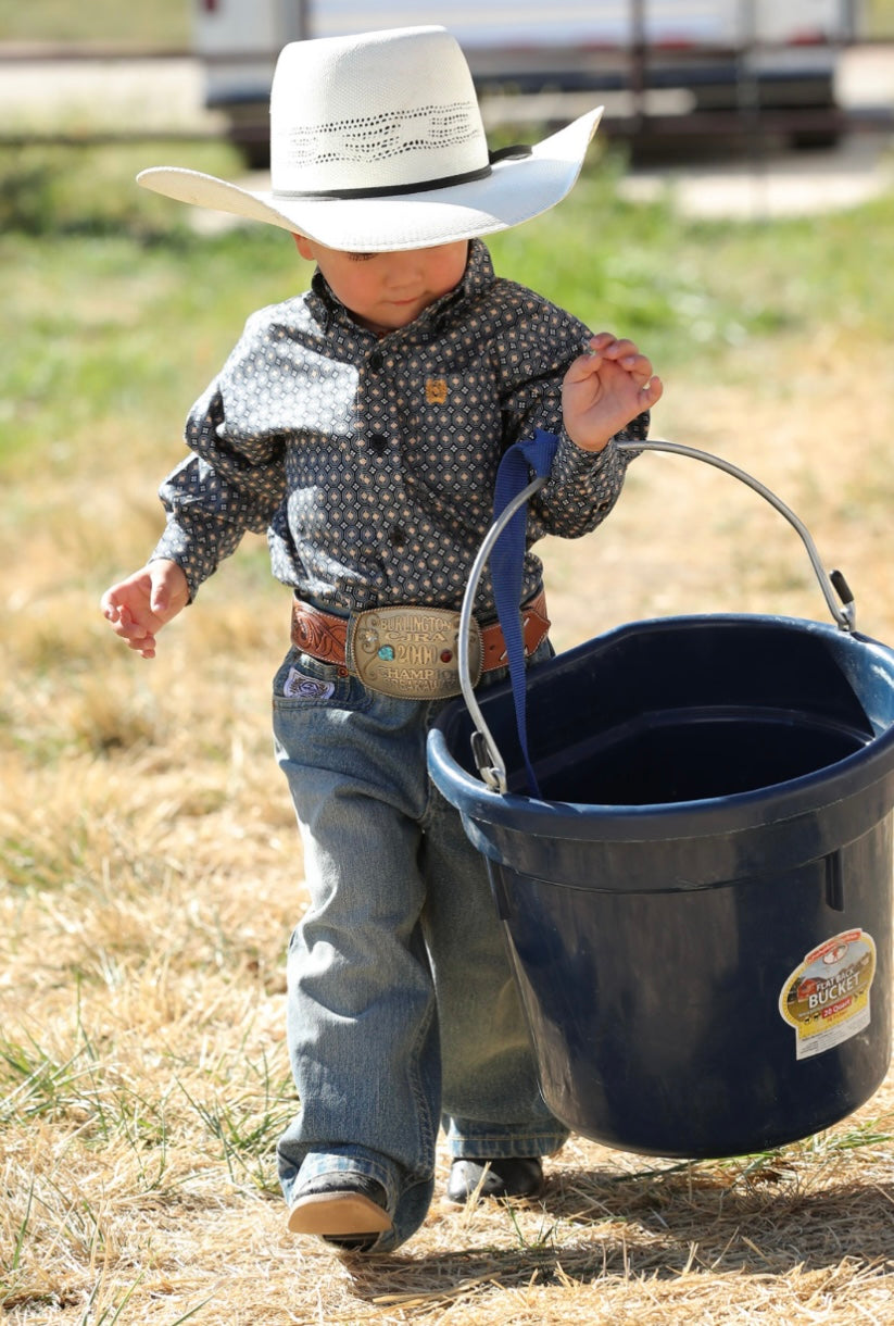 Cinch | Chemise | Marine (3-6M, 6-12M, 12-18M)