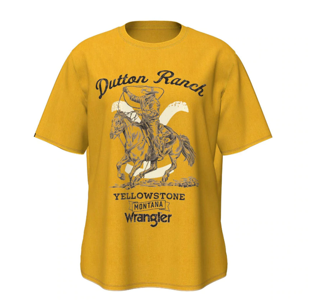 Wrangler | T-Shirt | Yellowstone Rod | Médium