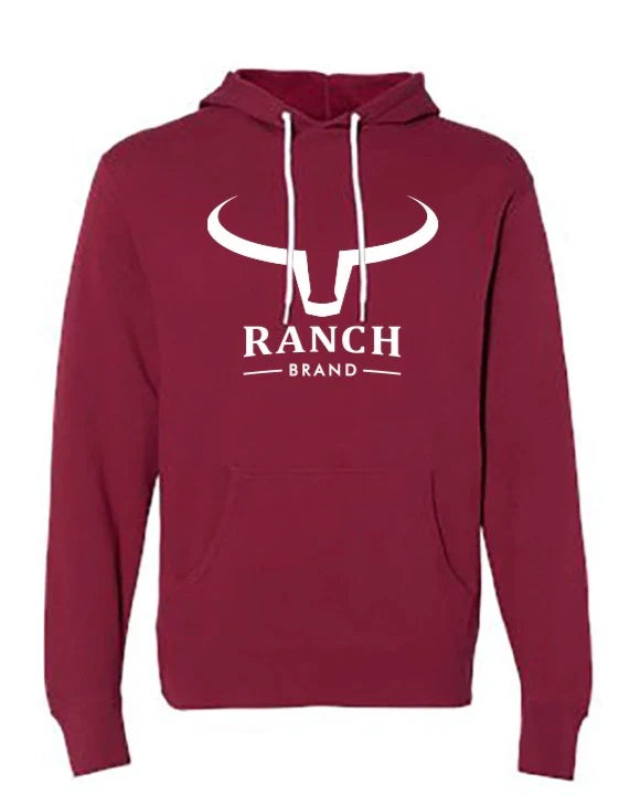 Ranch Brand | Hoodie | Big Horn Burgundy