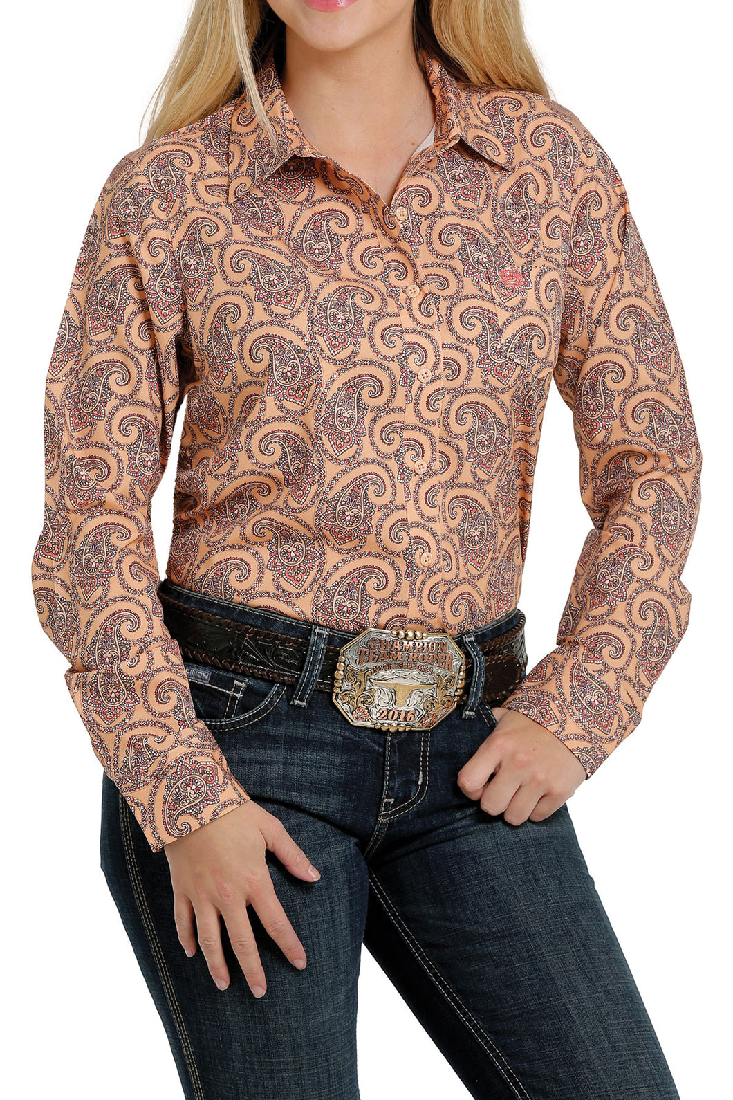 Cinch | Chemise | Paisley Saumon | X-Large