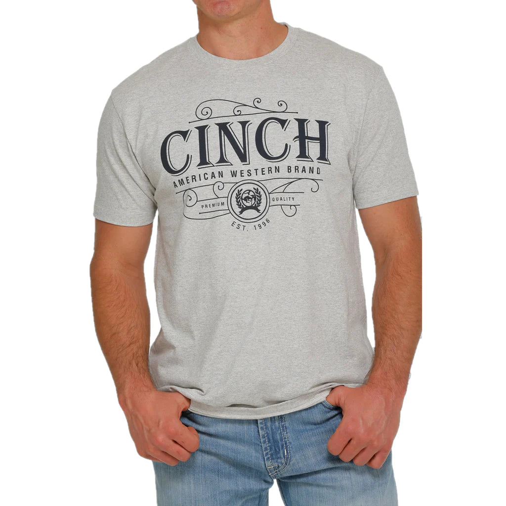 Cinch | T-Shirt | Western Grey | X-Large