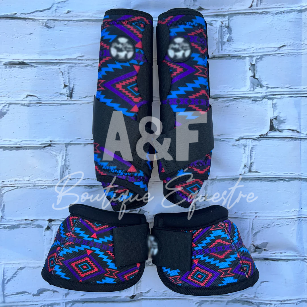 <tc>Boots and Bells | Indigo Aztec</tc>