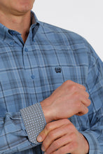 Load the image into the gallery, Cinch | Shirt | Blue Plaid | Large
