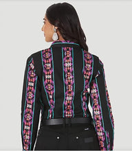 Load the image into the gallery, Wrangler | Shirt | Retro Aztec Black
