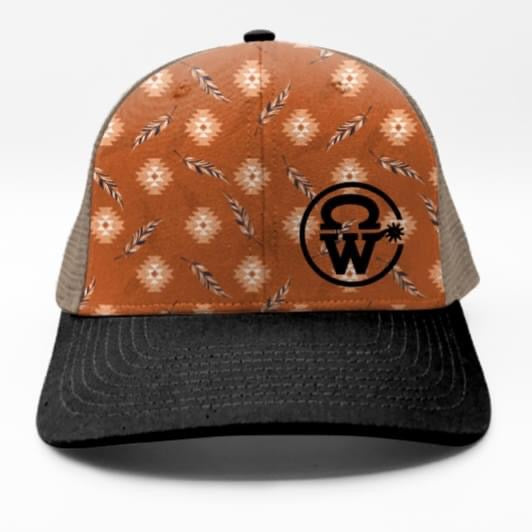 Crowellz | Casquette Ponytail | Plumes Aztec