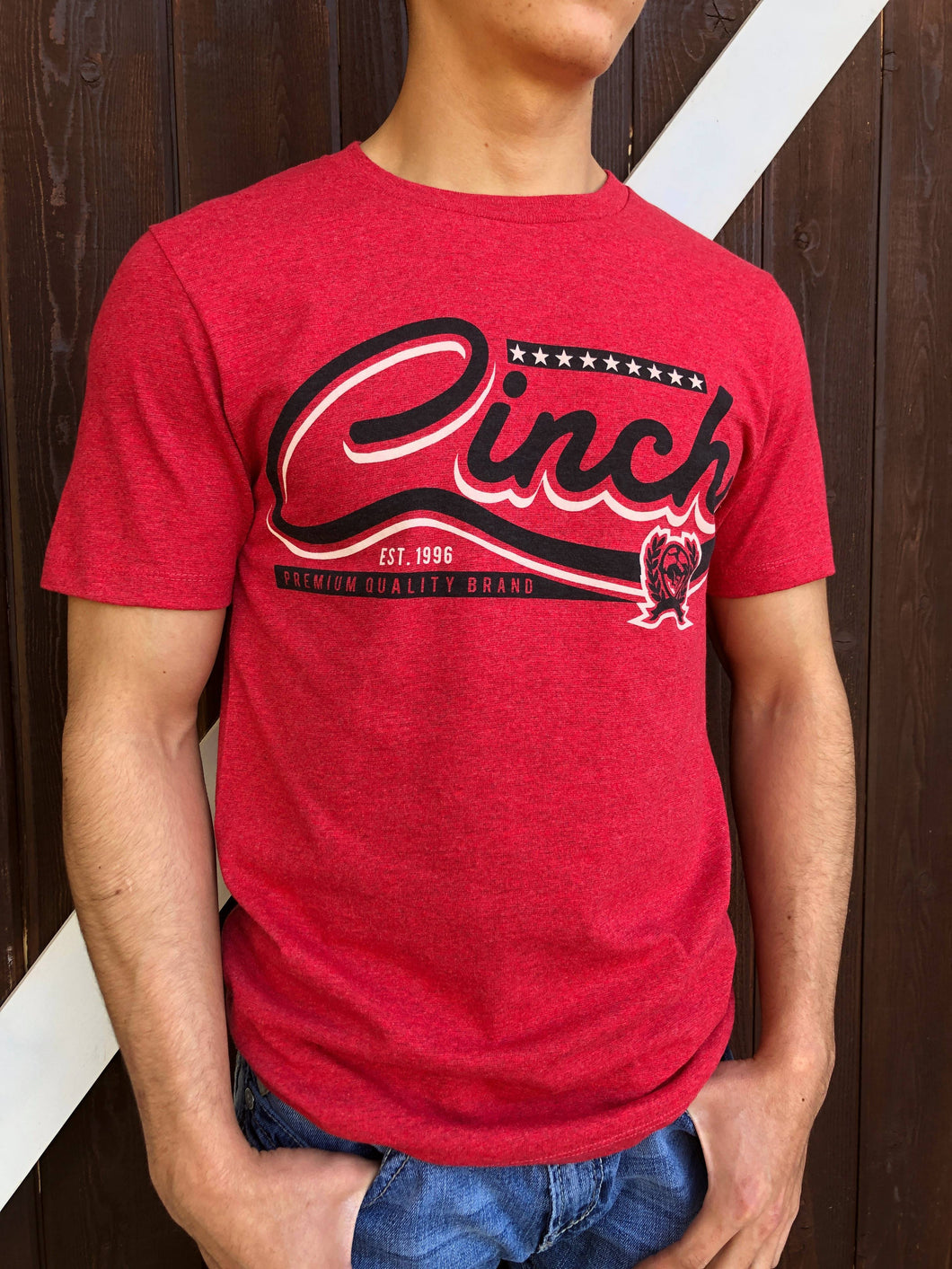 Cinch | T-Shirt | Rouge