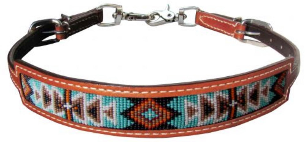 <tc>Wither Strap | Turquoise and Brown Navajo</tc>