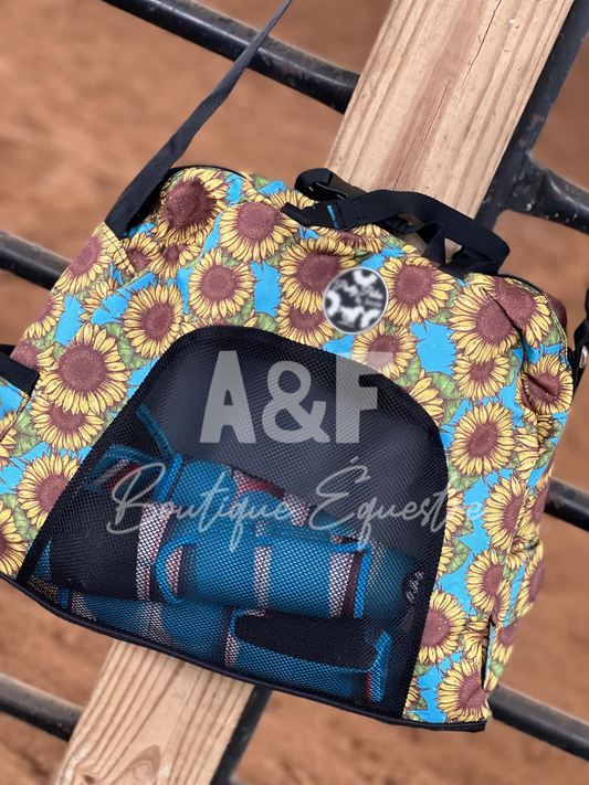 Sac pour Guêtres | Tournesols Turquoises