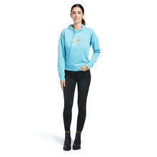 Load the image into the gallery, Ariat | Hoodie | Milky Blue
