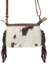 Load the image into the gallery, Crossbody Bag | Cowhide &amp; Fringes
