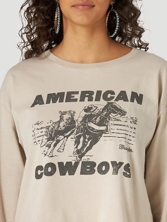 Wrangler | Chandail Crop | Cowboy Retro | X-Large