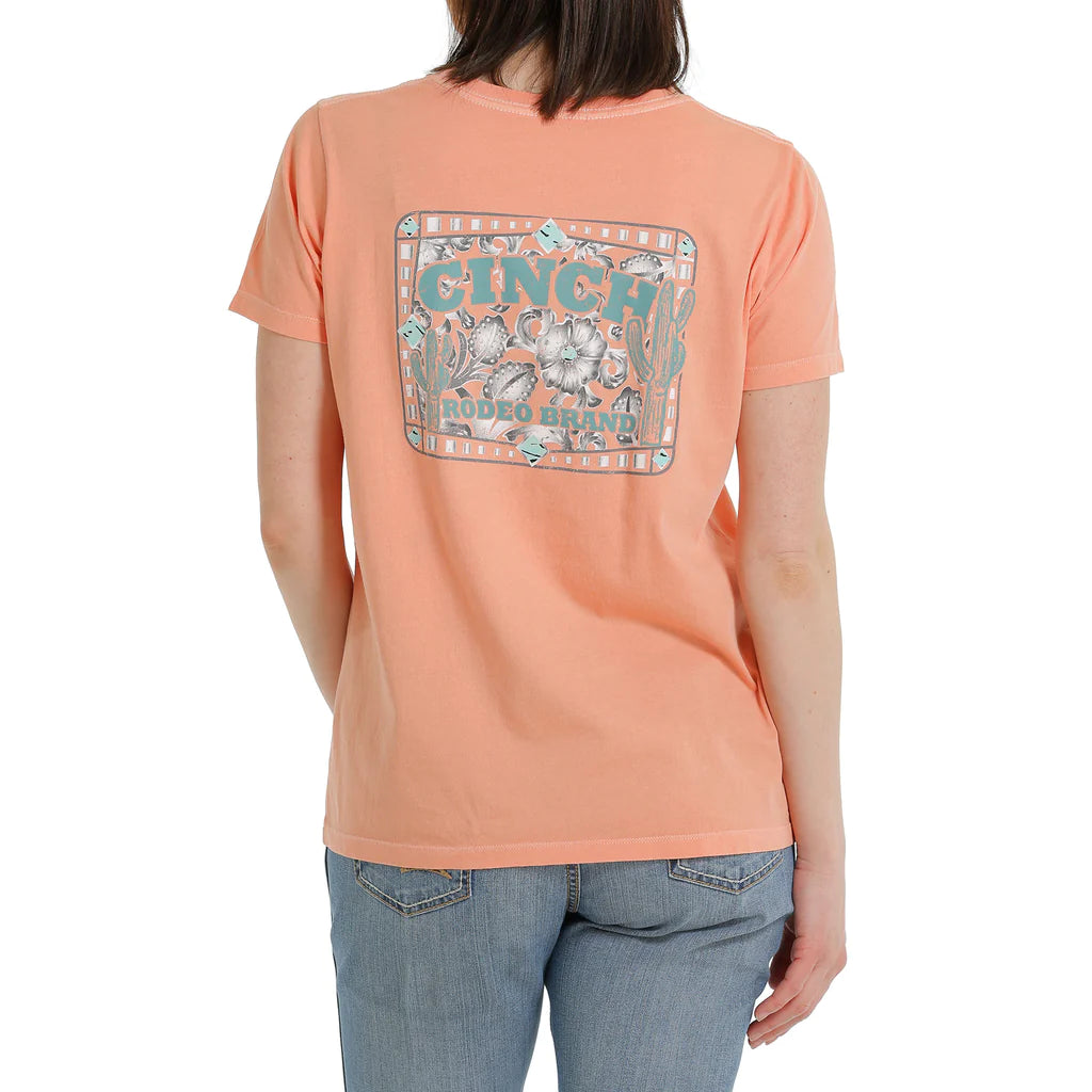 Cinch | T-Shirt | Corail Cactus