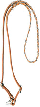 Load the image into the gallery, Barrel Reins | Cheetah Braided Leather
