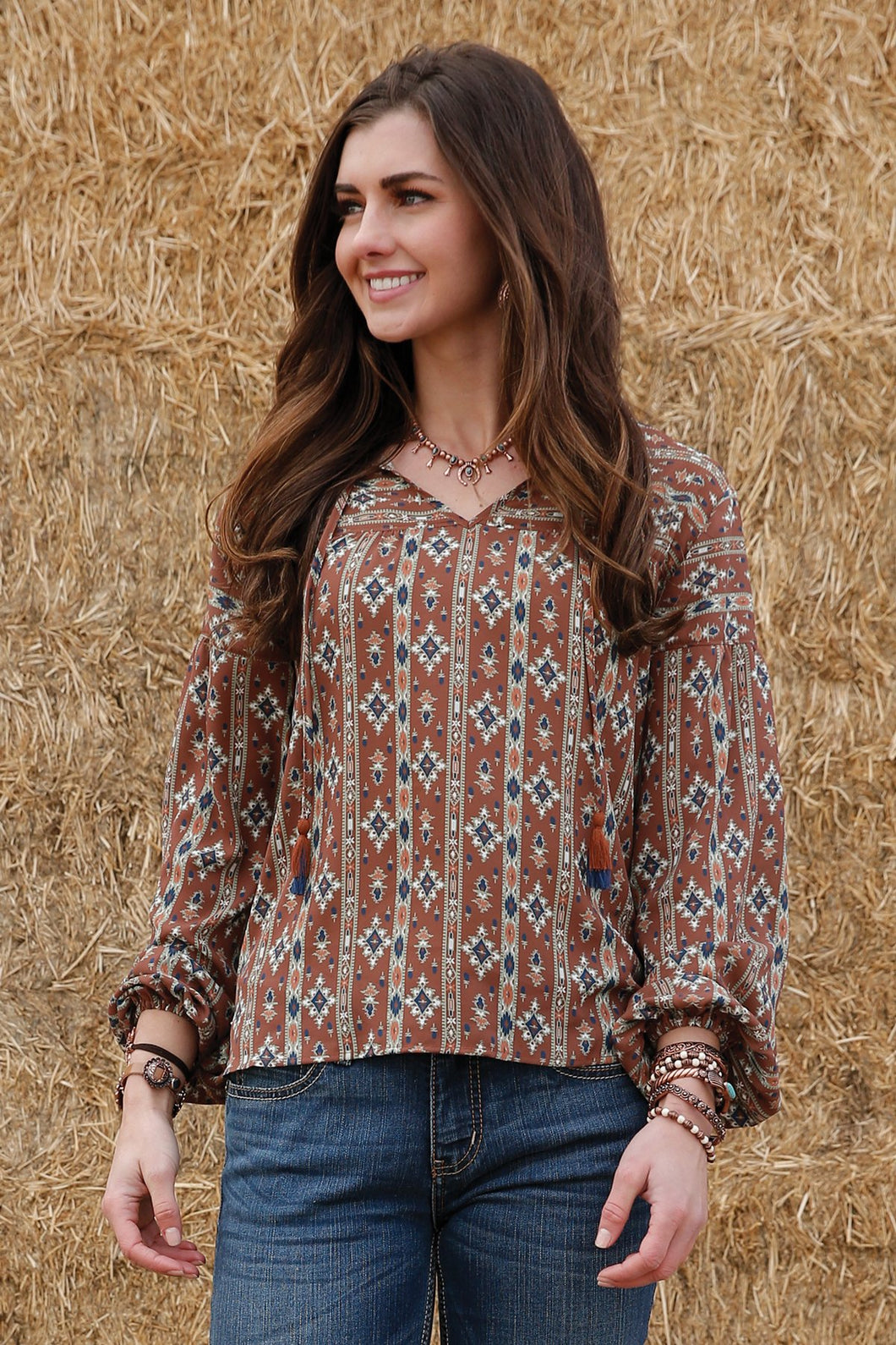 Cruel | Blouse | Aztec Brown