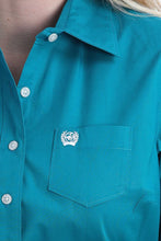 Load the image into the gallery, Cinch | Shirt | Teal
