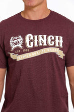 Charger l&#39;image dans la galerie, Cinch | T-Shirt | Burgundy Premium | Small
