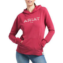 Load the image into the gallery, Ariat | Hoodie | 3D Logo 2.0 Red Bug
