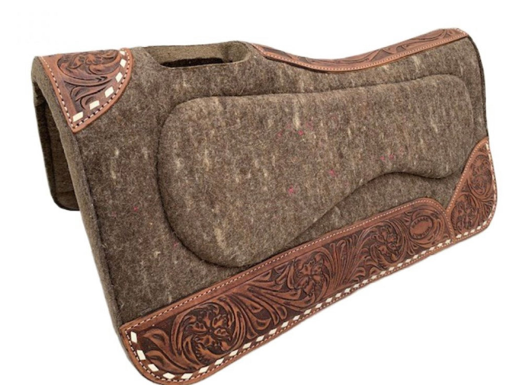 Saddle Pad | Floral Tooling