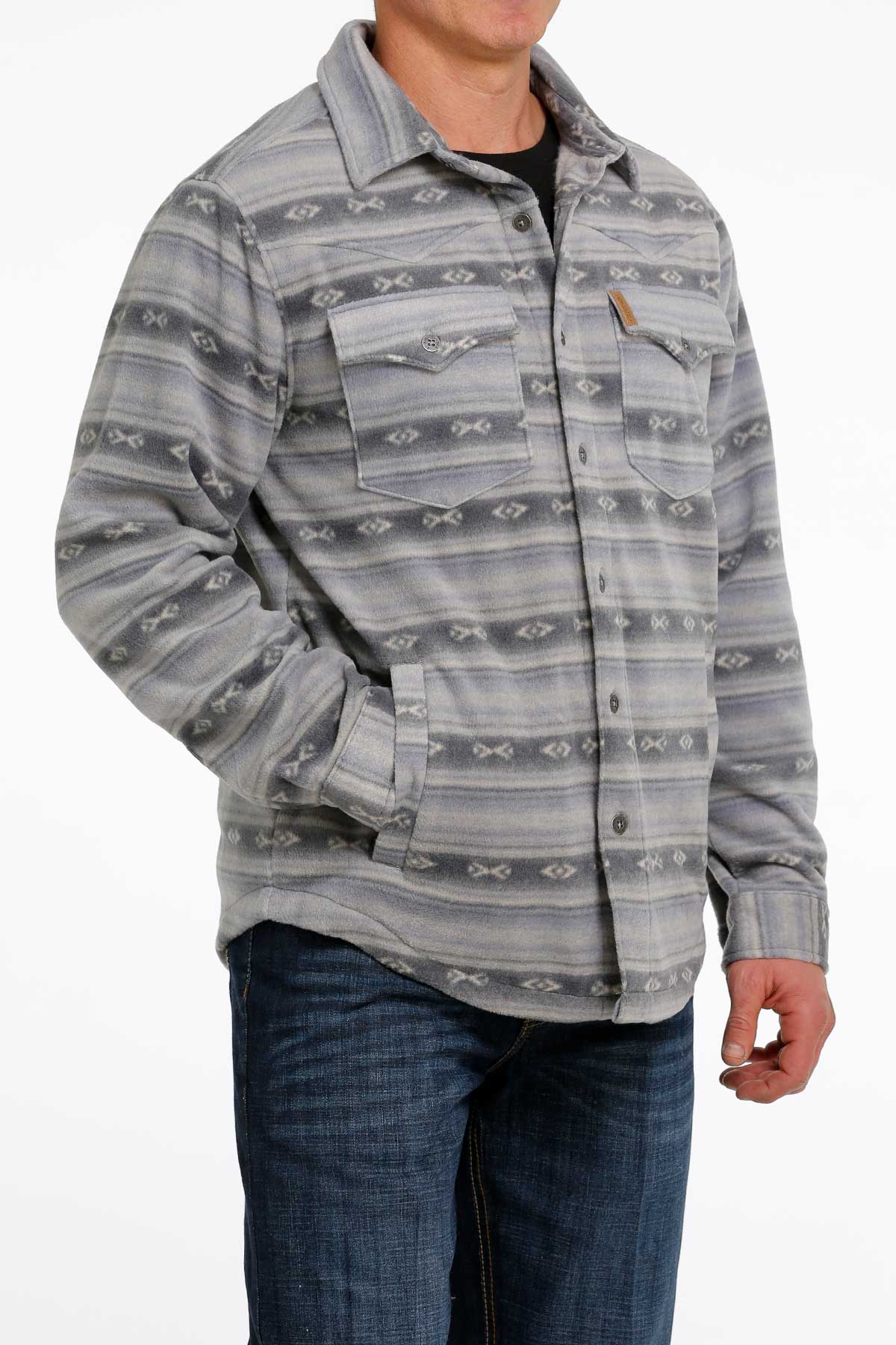 Cinch | Manteau | Serape Gris Aztec (XS, S)