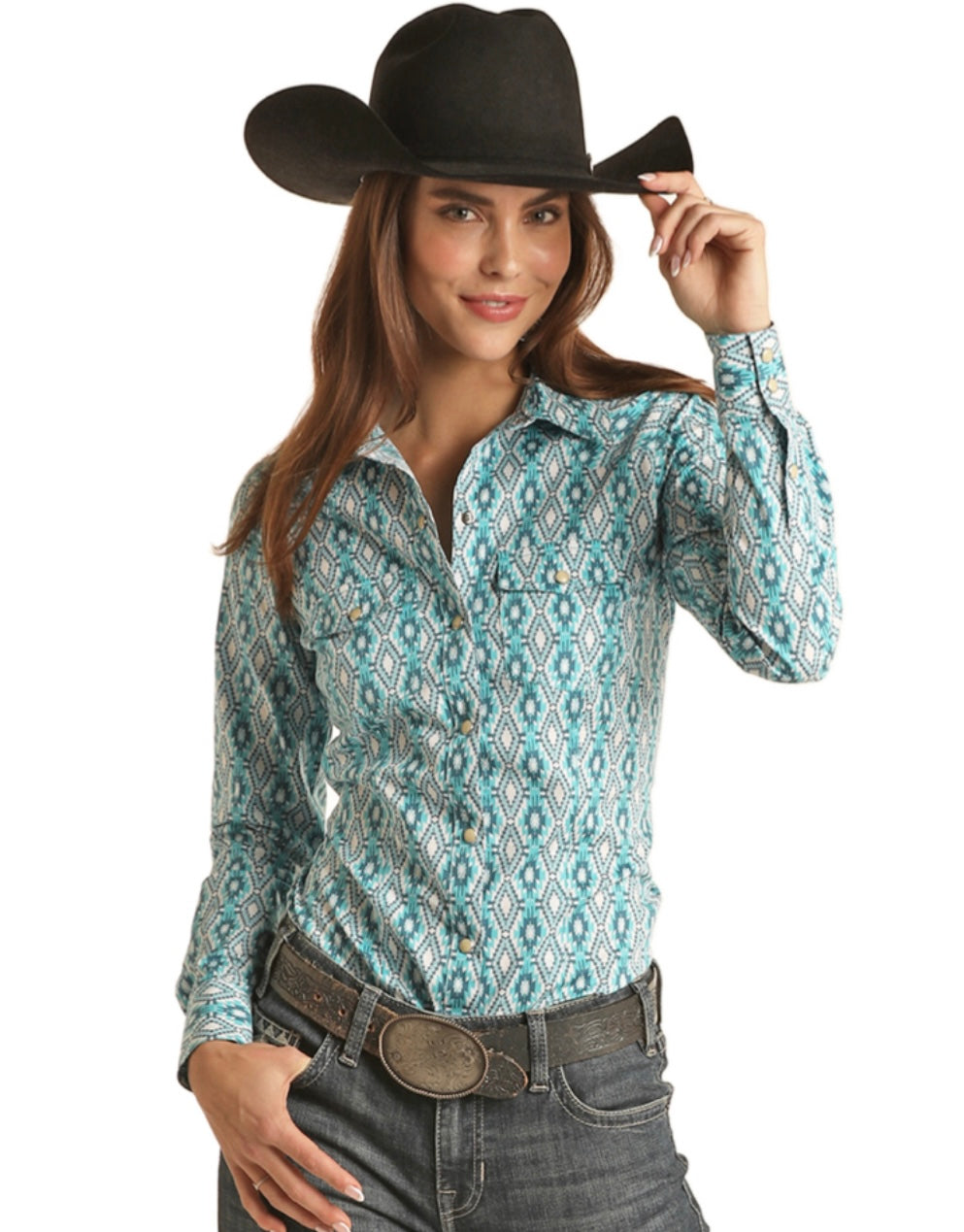 Rock & Roll | Chemise | Aztec Turquoise | X-Large