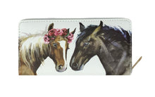 Load the image into the gallery, Wallet | Horse Heads
