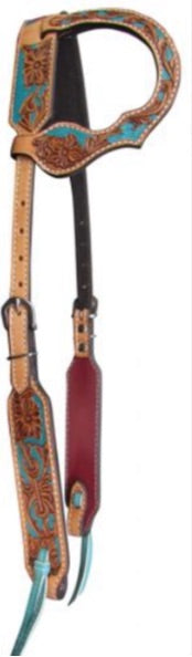 Bride à Oreille | Motifs Turquoises