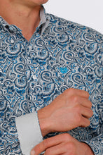 Charger l&#39;image dans la galerie, Cinch | Chemise | Paisley Bleu
