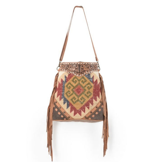 Crossbody Bag | Canva Fringes