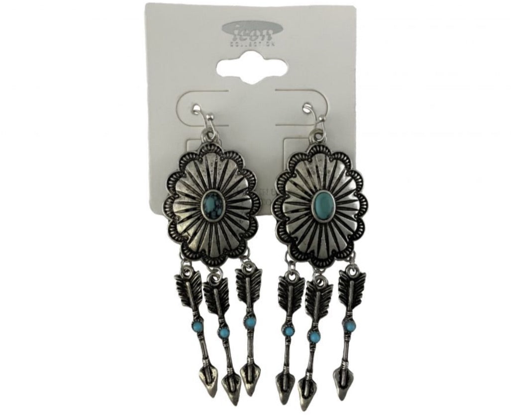 Earrings | Conchos and Arrows