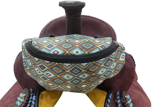 Sacoche de Pommeau | Aztec Turquoise