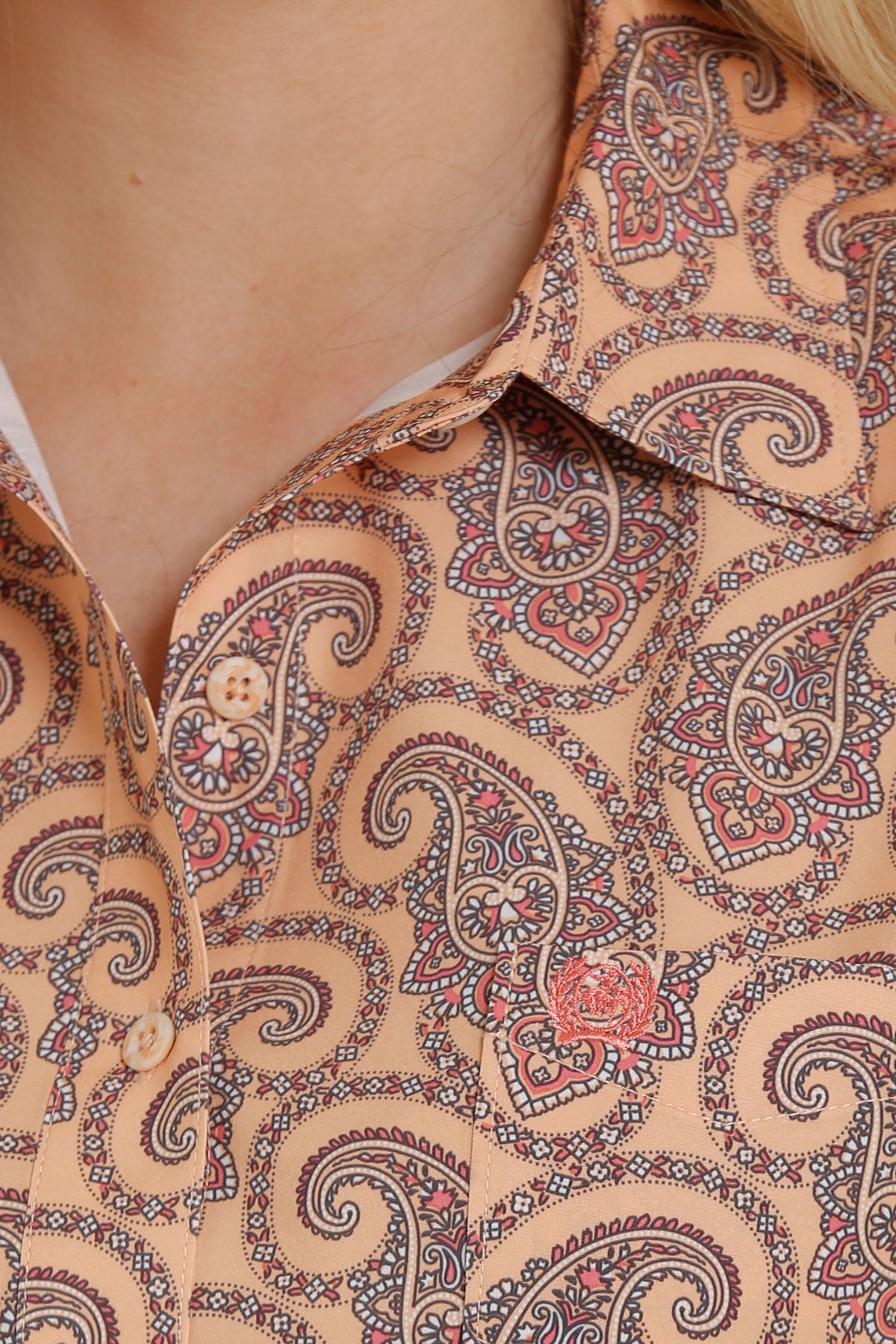 Cinch | Chemise | Paisley Saumon | X-Large