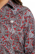 Charger l&#39;image dans la galerie, Cinch | Chemise | Paisley Rouge
