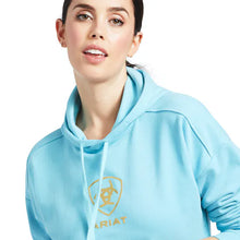 Load the image into the gallery, Ariat | Hoodie | Milky Blue
