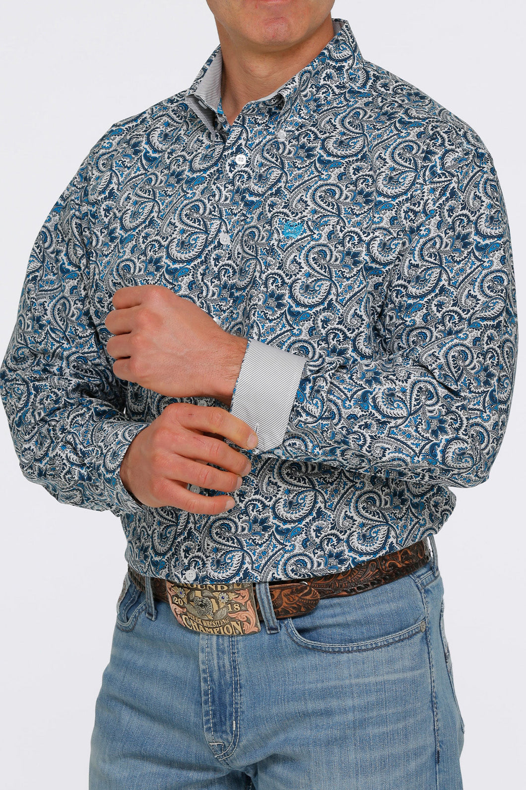 Cinch | Chemise | Paisley Bleu